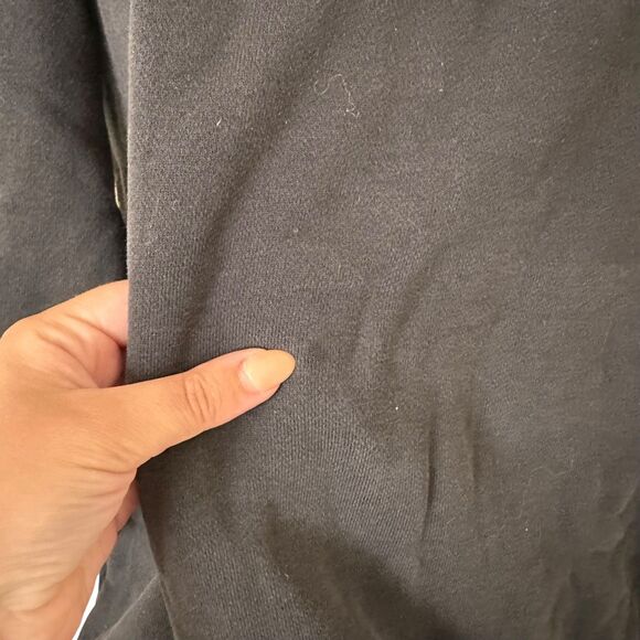 ADIDAS Leopard Print Black Hoodie Small - Picture 5 of 6